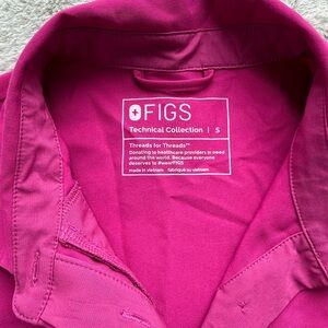 FIGS Women's Pink polo